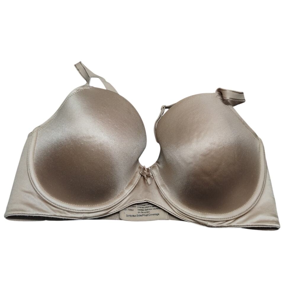 Soma Women's Size 32DD Beige Sensuous Sides Full Coverage Padded Underwire Bra